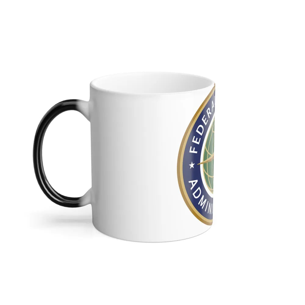 Seal of the United States Federal Aviation Administration - Color Changing Mug 11oz-Go Mug Yourself