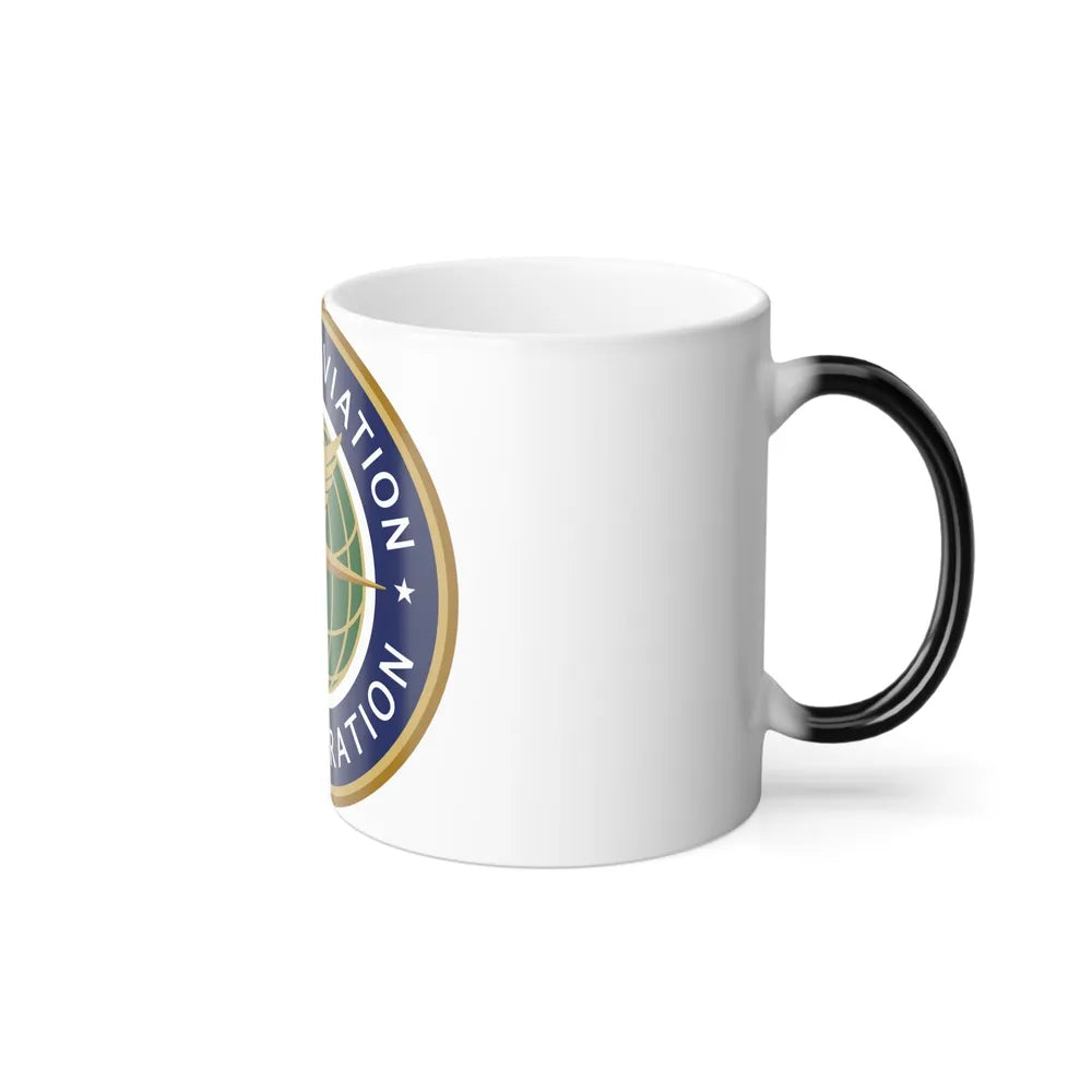 Seal of the United States Federal Aviation Administration - Color Changing Mug 11oz-Go Mug Yourself