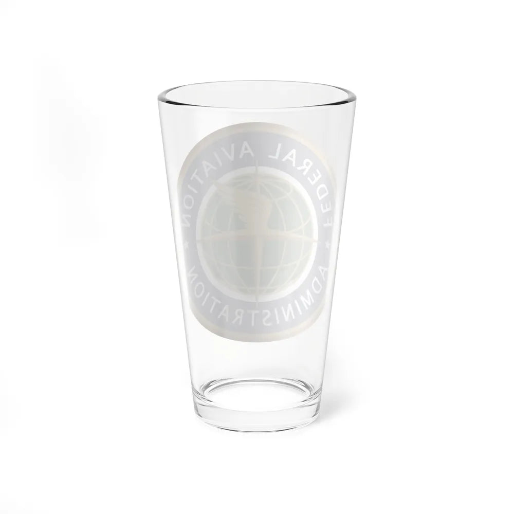 Seal of the United States Federal Aviation Administration - Pint Glass 16oz-Go Mug Yourself