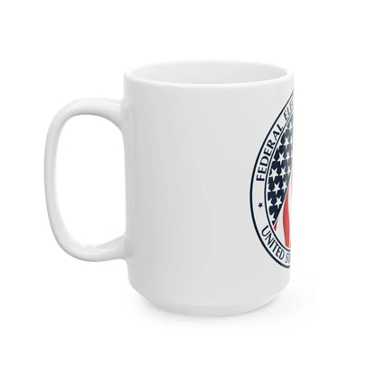 Seal of the United States Federal Election Commission - White Coffee Mug-Go Mug Yourself