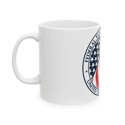 Seal of the United States Federal Election Commission - White Coffee Mug - Go Mug Yourself