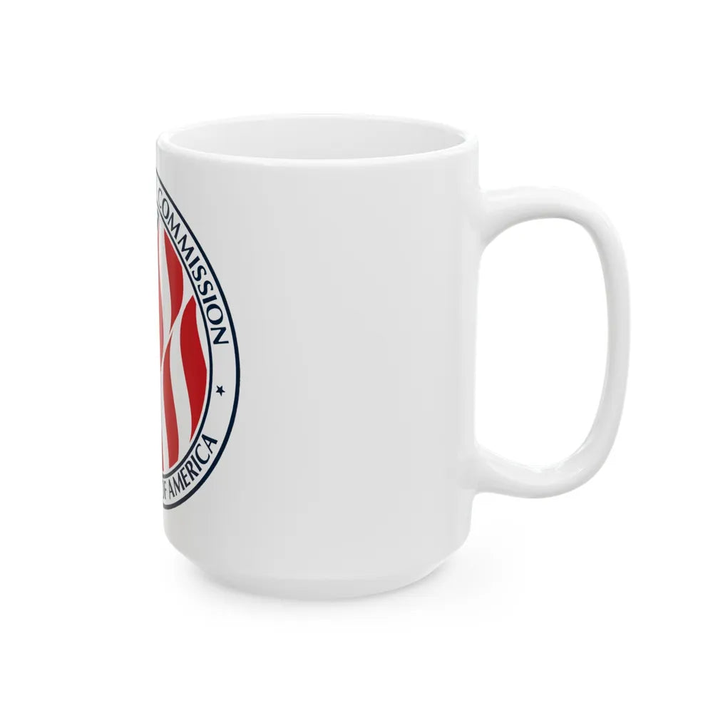 Seal of the United States Federal Election Commission - White Coffee Mug-Go Mug Yourself