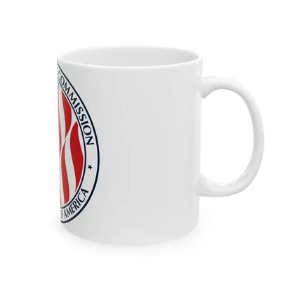 Seal of the United States Federal Election Commission - White Coffee Mug-Go Mug Yourself