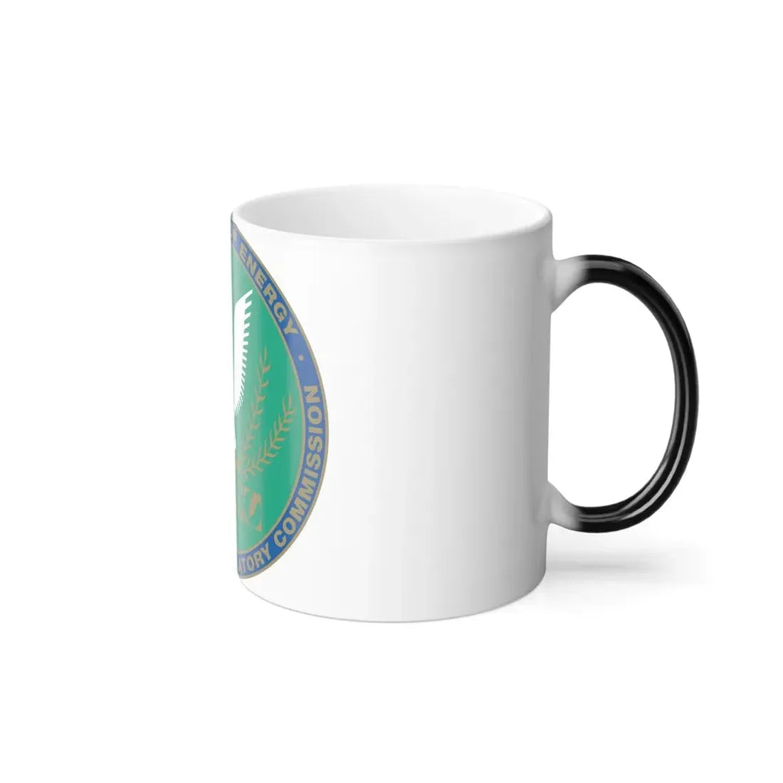 Seal of the United States Federal Energy Regulatory Commission - Color Changing Coffee Mug - Go Mug Yourself