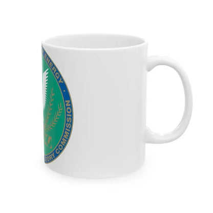 Seal of the United States Federal Energy Regulatory Commission - White Coffee Mug - Go Mug Yourself
