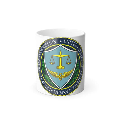 Seal of the United States Federal Trade Commission - Color Changing Mug 11oz-11oz-Go Mug Yourself