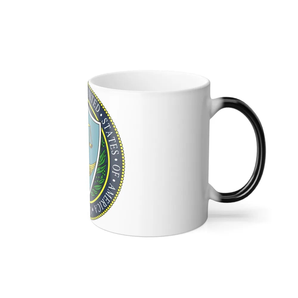 Seal of the United States Federal Trade Commission - Color Changing Mug 11oz-Go Mug Yourself