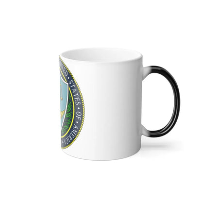 Seal of the United States Federal Trade Commission - Color Changing Mug 11oz-Go Mug Yourself