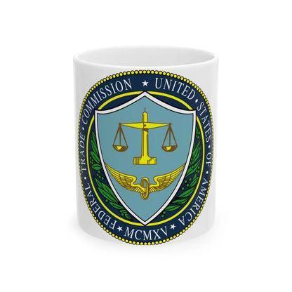 Seal of the United States Federal Trade Commission - White Coffee Mug-11oz-Go Mug Yourself