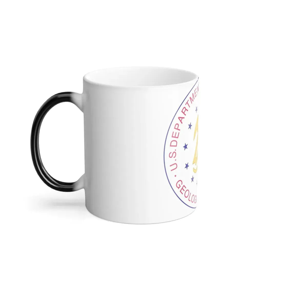 Seal of the United States Geological Survey - Color Changing Coffee Mug - Go Mug Yourself
