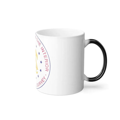 Seal of the United States Geological Survey - Color Changing Coffee Mug - Go Mug Yourself