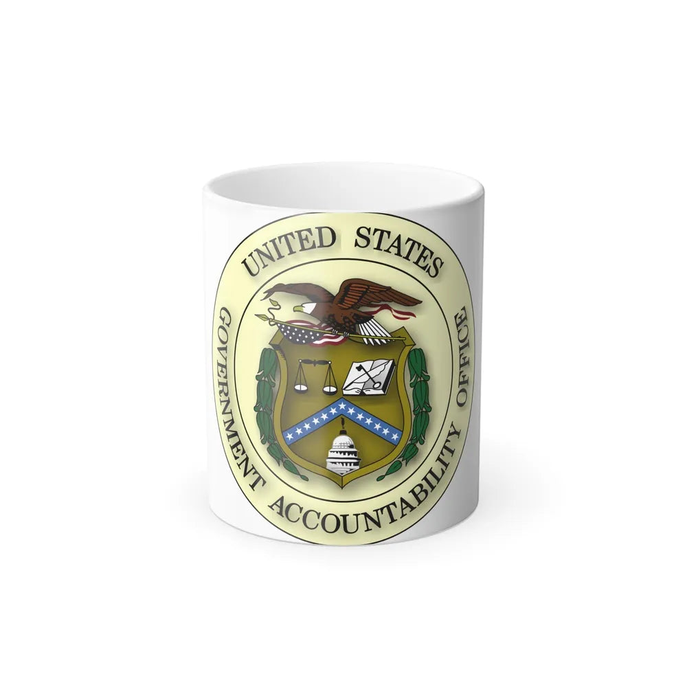 Seal of the United States Government Accountability Office - Color Changing Mug 11oz-11oz-Go Mug Yourself