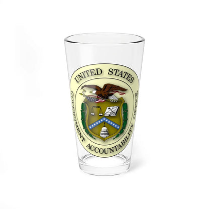 Seal of the United States Government Accountability Office - Pint Glass 16oz-16oz-Go Mug Yourself