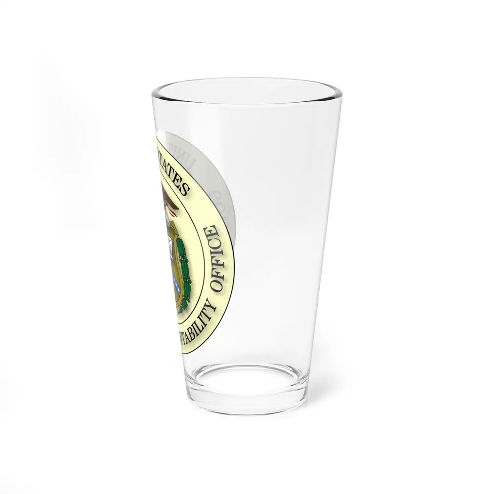 Seal of the United States Government Accountability Office - Pint Glass 16oz-Go Mug Yourself