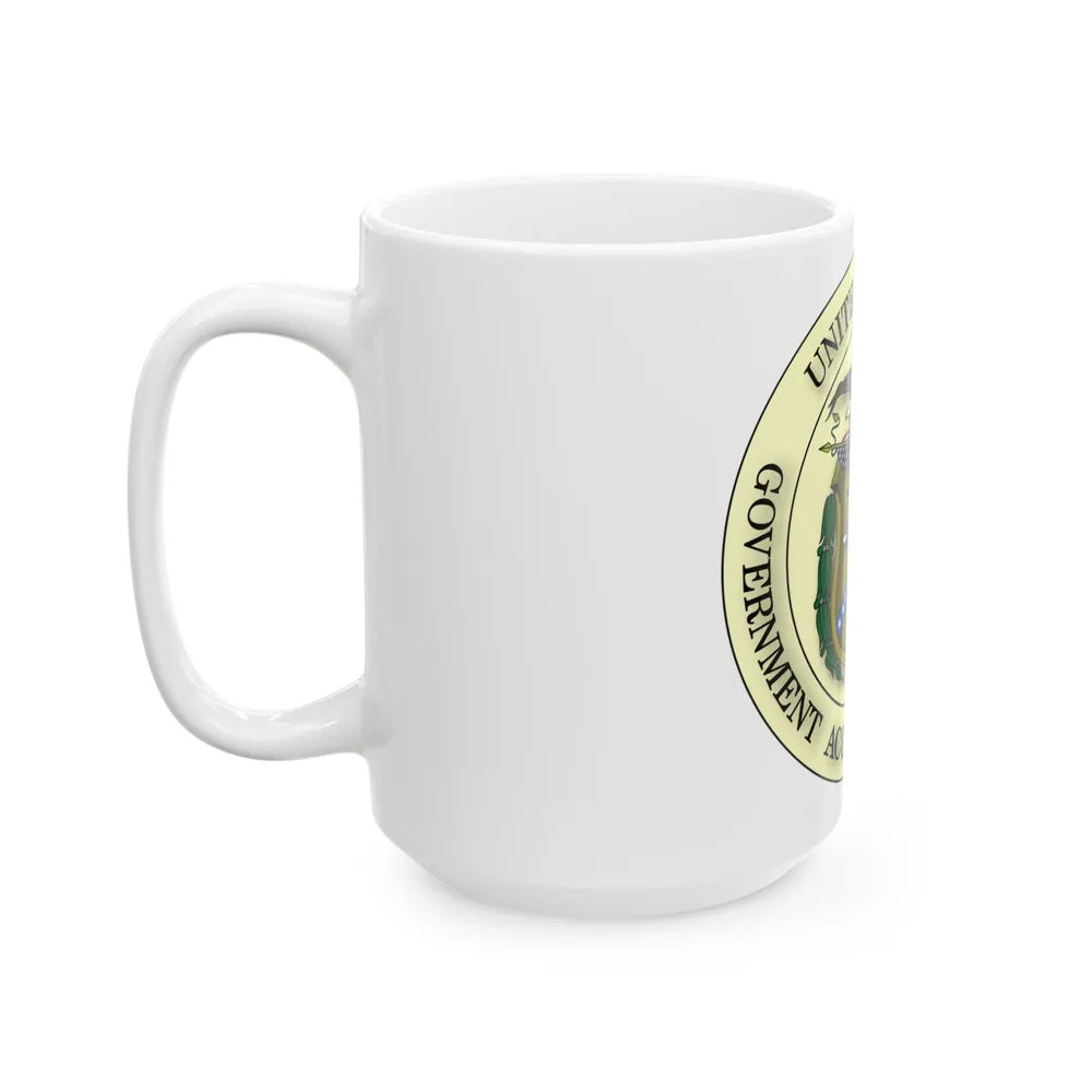 Seal of the United States Government Accountability Office - White Coffee Mug-Go Mug Yourself