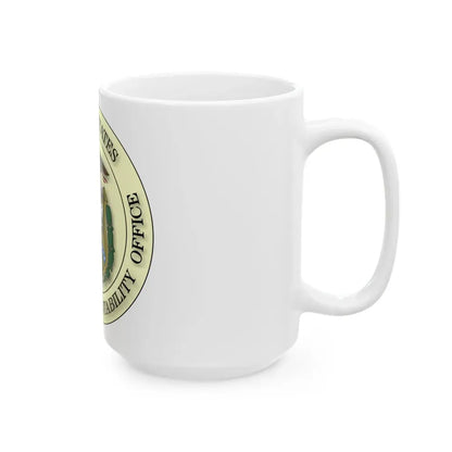 Seal of the United States Government Accountability Office - White Coffee Mug - Go Mug Yourself
