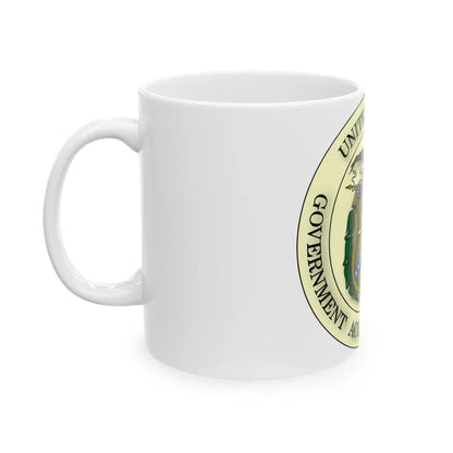 Seal of the United States Government Accountability Office - White Coffee Mug-Go Mug Yourself