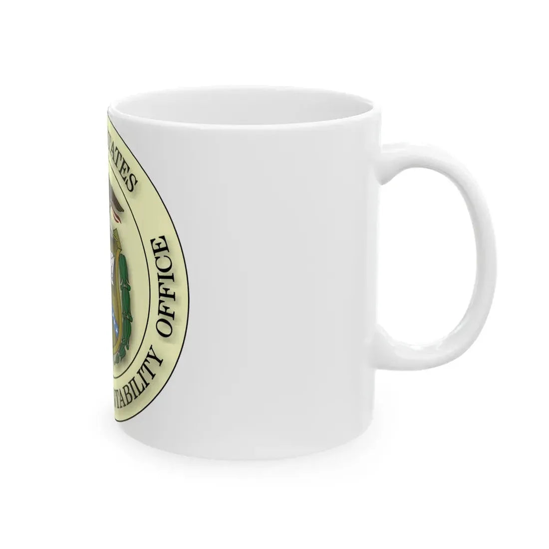 Seal of the United States Government Accountability Office - White Coffee Mug - Go Mug Yourself