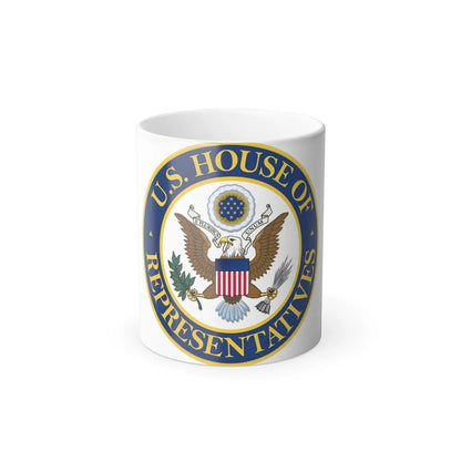 Seal of the United States House of Representatives - Color Changing Mug 11oz-11oz-Go Mug Yourself