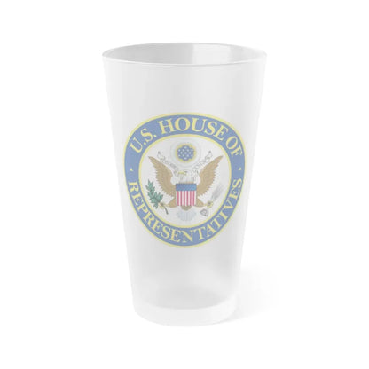 Seal of the United States House of Representatives - Frosted Pint Glass 16oz 16oz Frosted - Go Mug Yourself