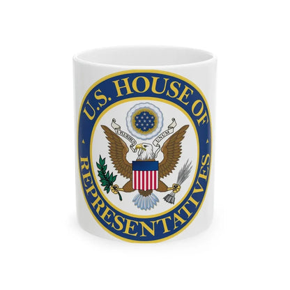 Seal of the United States House of Representatives - White Coffee Mug 11oz - Go Mug Yourself