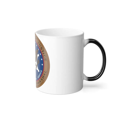 Seal of the United States Marshals Service - Color Changing Mug 11oz-Go Mug Yourself