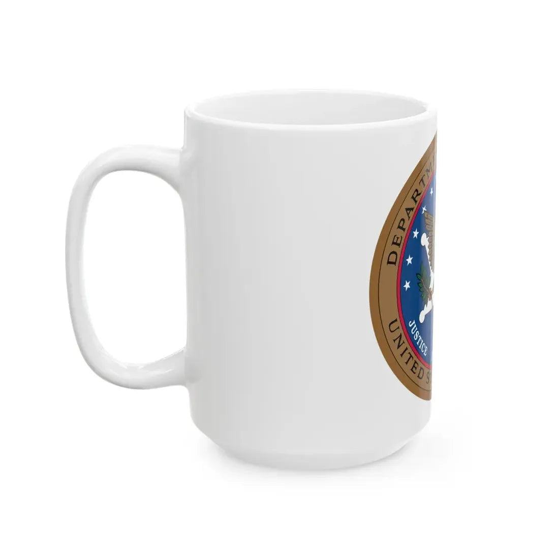 Seal of the United States Marshals Service - White Coffee Mug - Go Mug Yourself