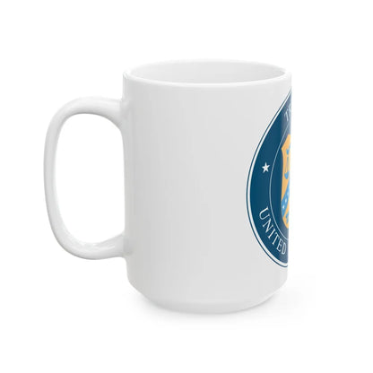 Seal of the United States Mint - White Coffee Mug-Go Mug Yourself