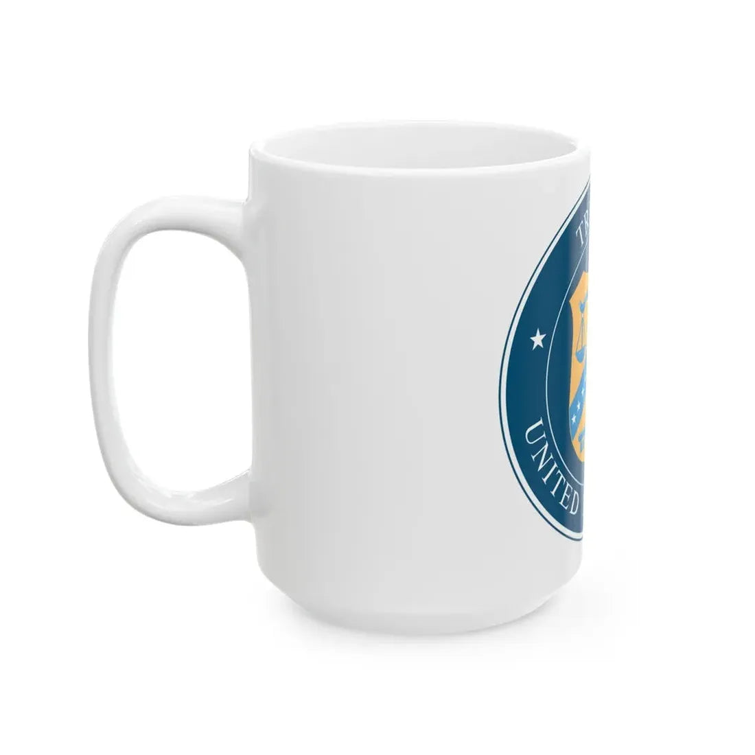 Seal of the United States Mint - White Coffee Mug - Go Mug Yourself