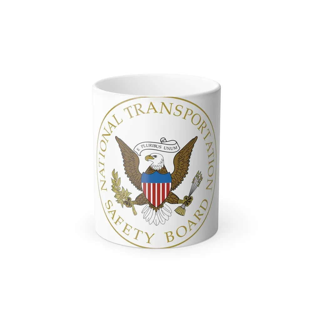 Seal of the United States National Transportation Safety Board - Color Changing Mug 11oz-11oz-Go Mug Yourself