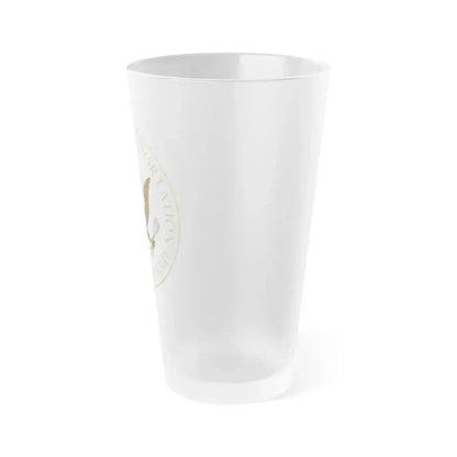 Seal of the United States National Transportation Safety Board - Frosted Pint Glass 16oz - Go Mug Yourself