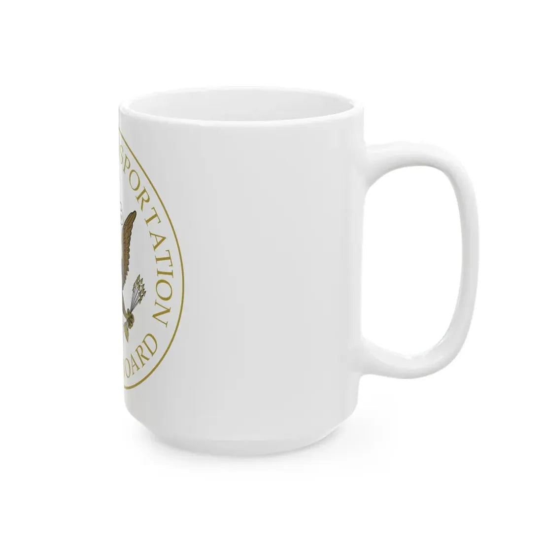 Seal of the United States National Transportation Safety Board - White Coffee Mug - Go Mug Yourself