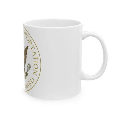 Seal of the United States National Transportation Safety Board - White Coffee Mug - Go Mug Yourself
