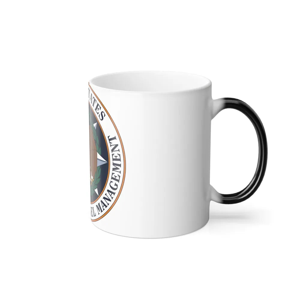 Seal of the United States Office of Personnel Management - Color Changing Mug 11oz-Go Mug Yourself