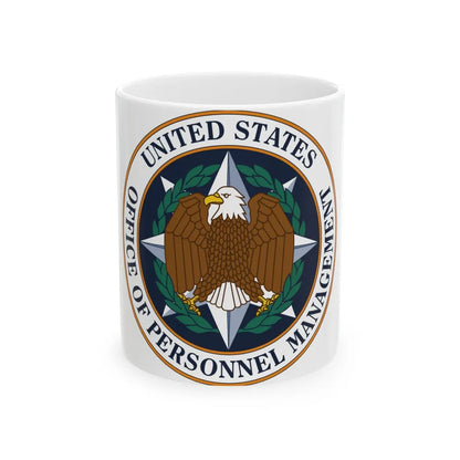 Seal of the United States Office of Personnel Management - White Coffee Mug-11oz-Go Mug Yourself