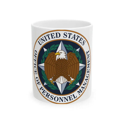 Seal of the United States Office of Personnel Management - White Coffee Mug 11oz - Go Mug Yourself