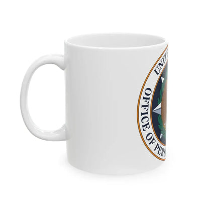 Seal of the United States Office of Personnel Management - White Coffee Mug - Go Mug Yourself