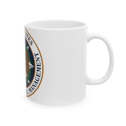 Seal of the United States Office of Personnel Management - White Coffee Mug - Go Mug Yourself
