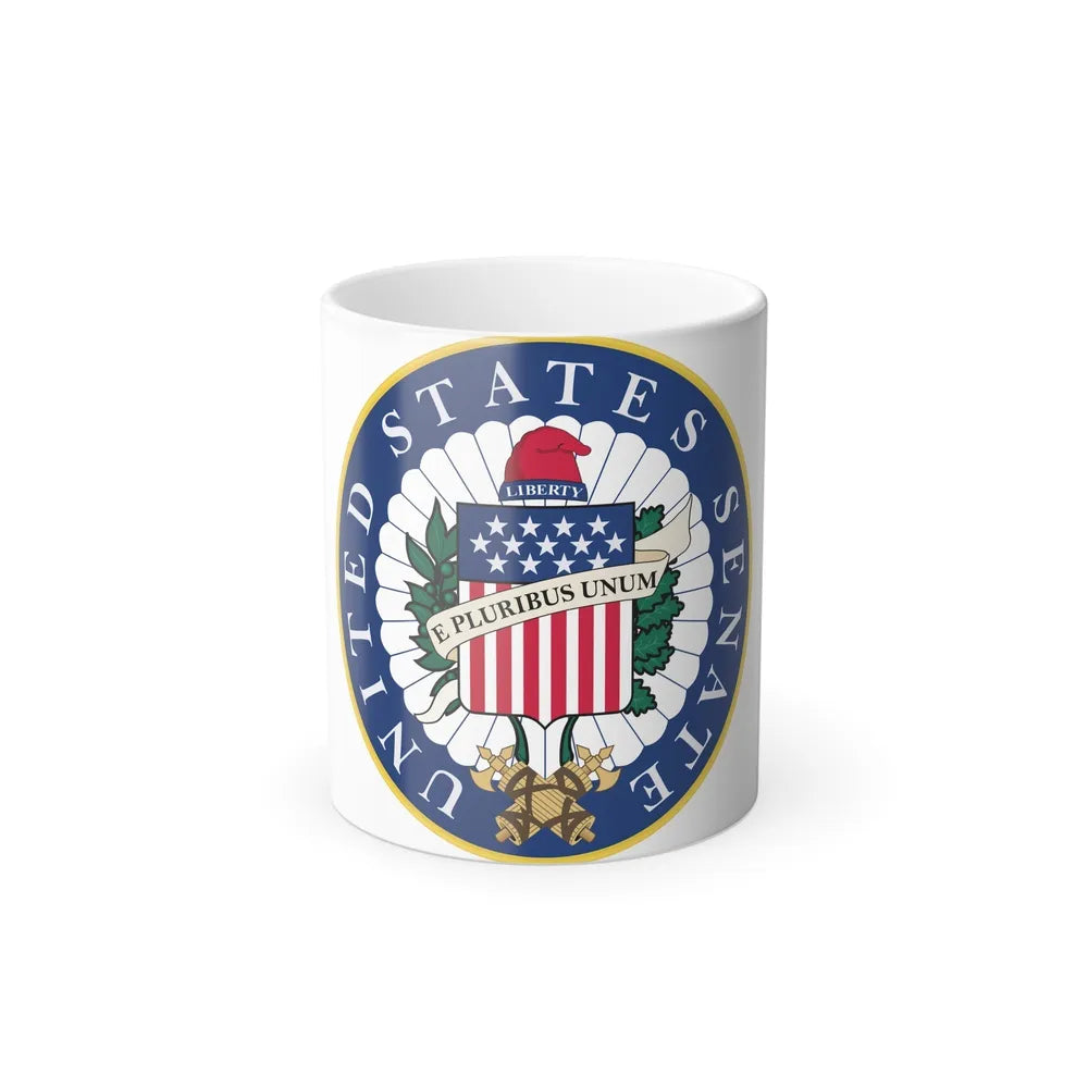 Seal of the United States Senate - Color Changing Mug 11oz-11oz-Go Mug Yourself