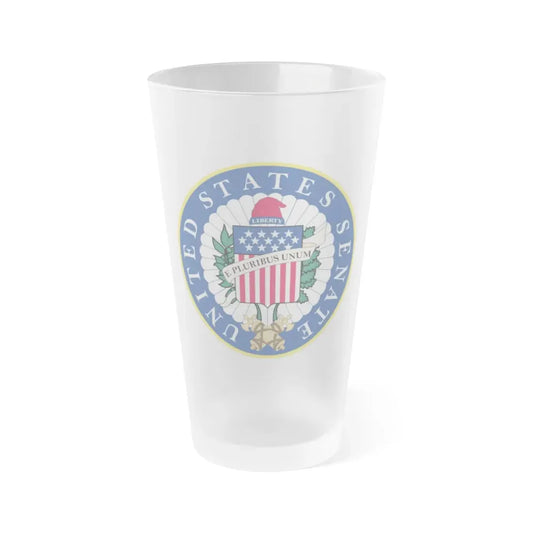 Seal of the United States Senate - Frosted Pint Glass 16oz 16oz Frosted - Go Mug Yourself