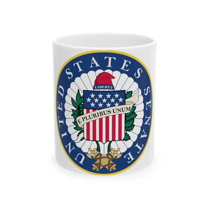 Seal of the United States Senate - White Coffee Mug 11oz - Go Mug Yourself