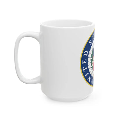 Seal of the United States Senate - White Coffee Mug-Go Mug Yourself