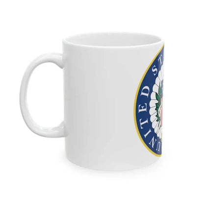 Seal of the United States Senate - White Coffee Mug - Go Mug Yourself