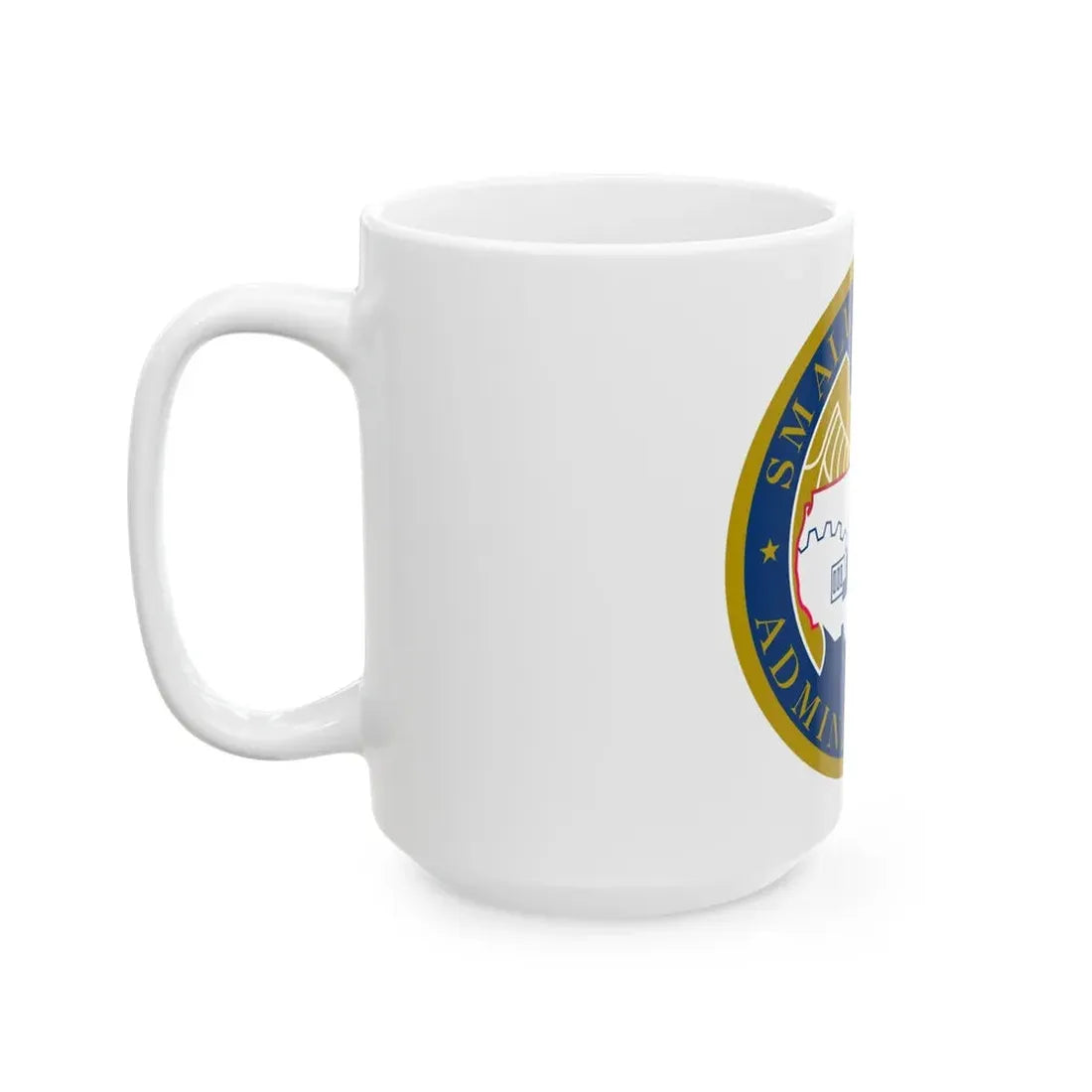Seal of the United States Small Business Administration - White Coffee Mug - Go Mug Yourself