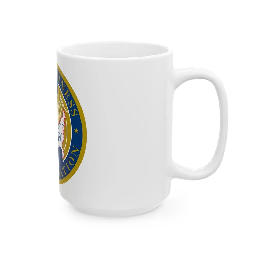 Seal of the United States Small Business Administration - White Coffee Mug-Go Mug Yourself