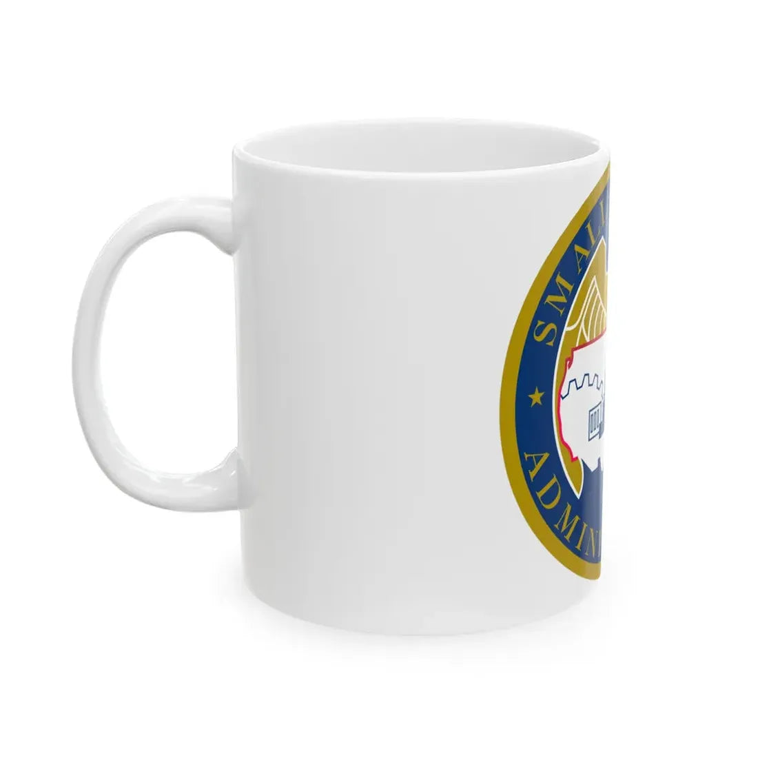 Seal of the United States Small Business Administration - White Coffee Mug - Go Mug Yourself