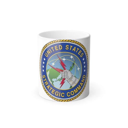 Seal of the United States Strategic Command - Color Changing Mug 11oz-11oz-Go Mug Yourself