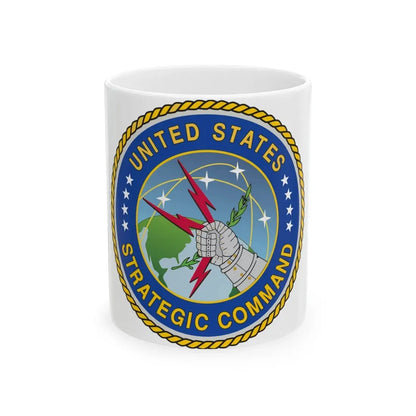 Seal of the United States Strategic Command - White Coffee Mug 11oz - Go Mug Yourself