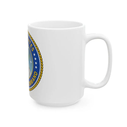 Seal of the United States Strategic Command - White Coffee Mug-Go Mug Yourself