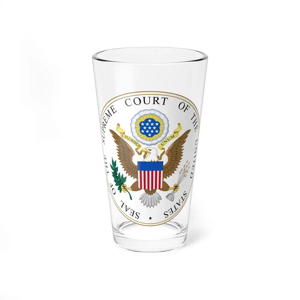 Seal of the United States Supreme Court - Pint Glass 16oz-16oz-Go Mug Yourself